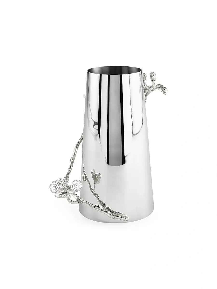 Michael Aram Silver Orchid Vase | Thumbnail 3 Michael Aram Silver Orchid Vase | Thumbnail 3
