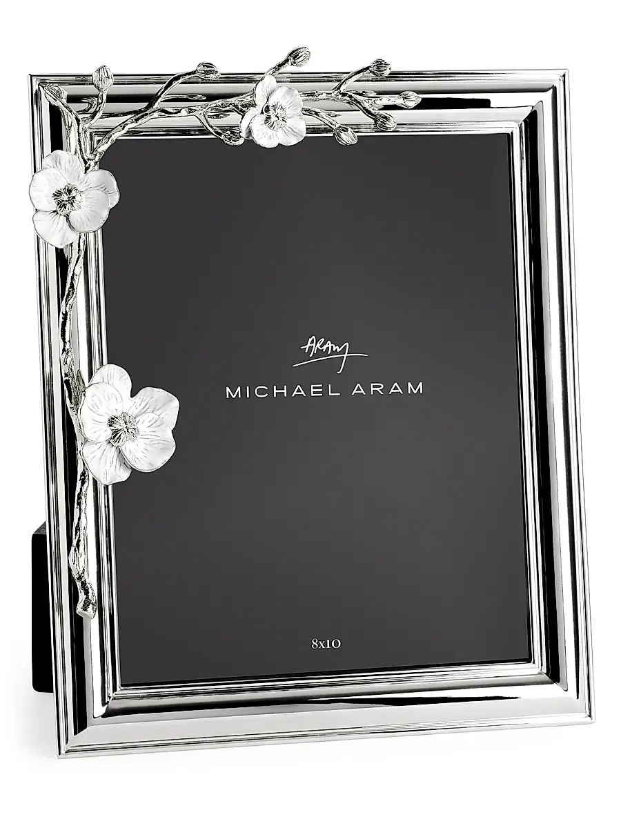 Michael Aram Silver Orchid 8x10 Frame | Thumbnail 3 Michael Aram Silver Orchid 8x10 Frame | Thumbnail 3