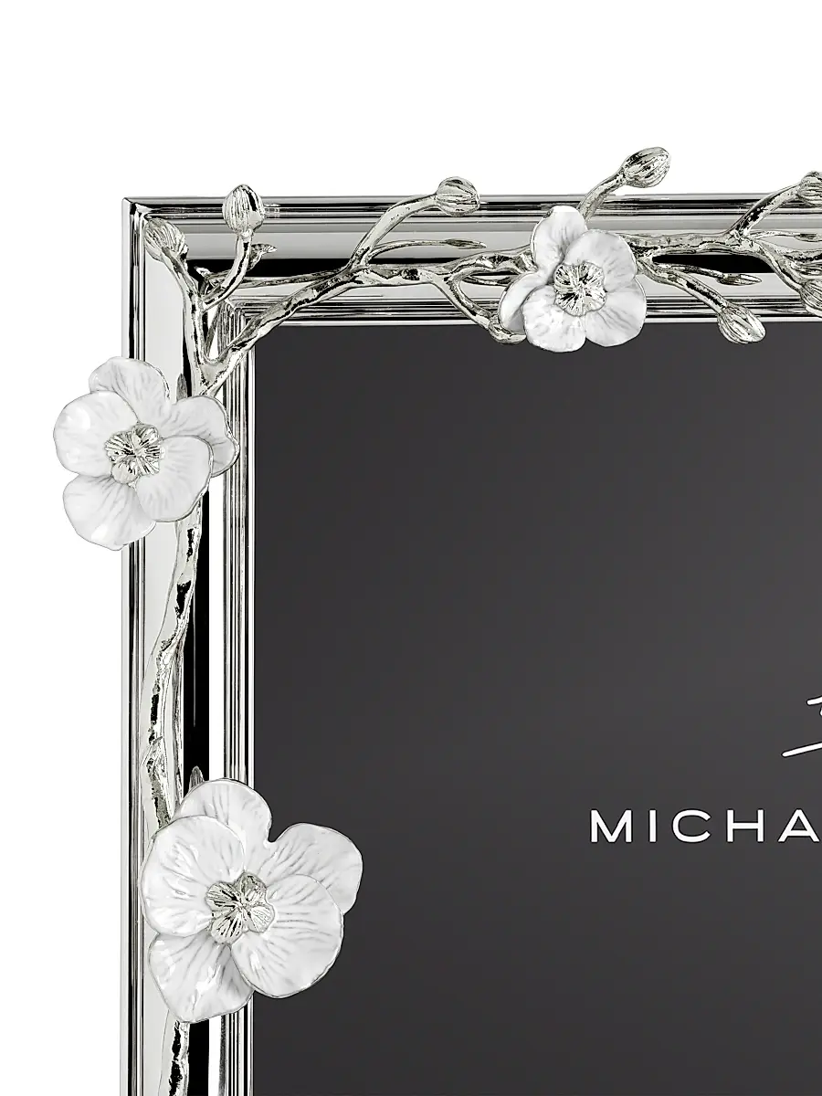 Michael Aram Silver Orchid 8x10 Frame | Thumbnail 4 Michael Aram Silver Orchid 8x10 Frame | Thumbnail 4