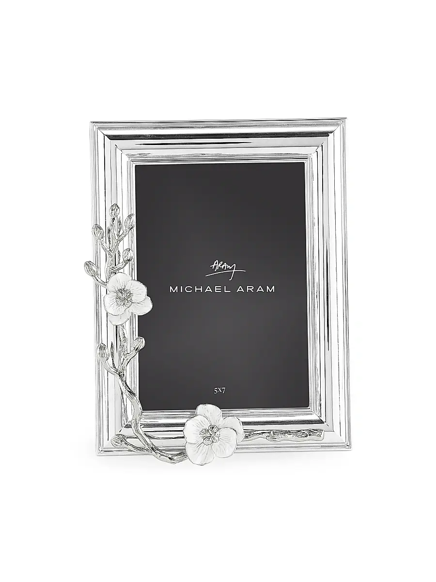 Michael Aram Silver Orchid 5x7 Frame | Thumbnail 4 Michael Aram Silver Orchid 5x7 Frame | Thumbnail 4