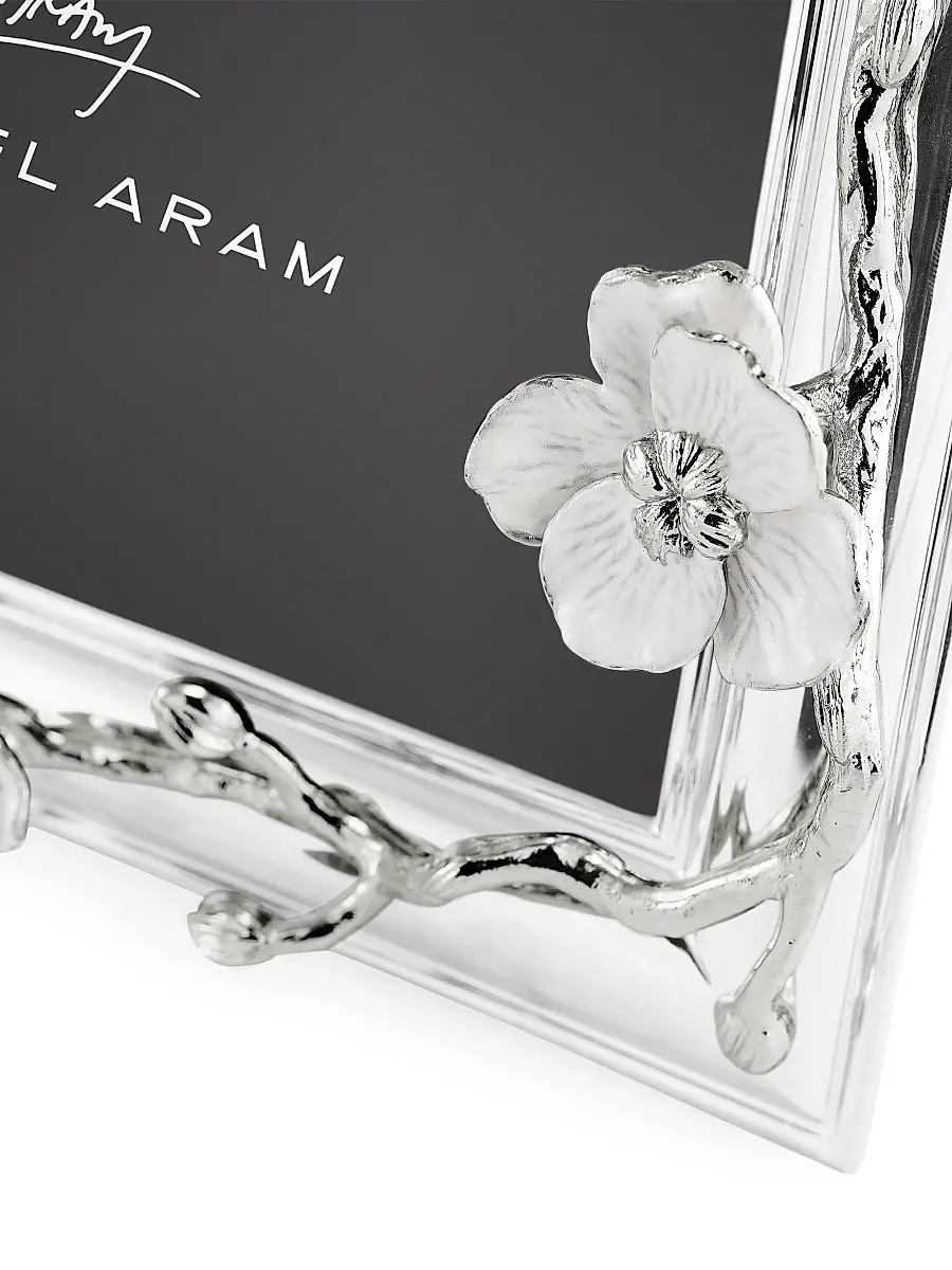 Michael Aram Silver Orchid 5x7 Frame | Thumbnail 6 Michael Aram Silver Orchid 5x7 Frame | Thumbnail 6