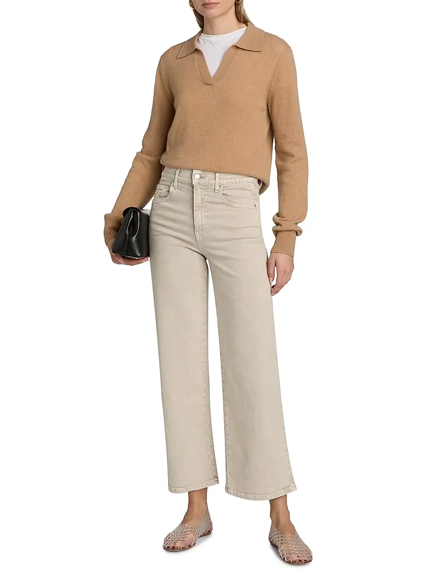 Le Jean Women's Juliette Wide-Leg Jeans | Thumbnail 2