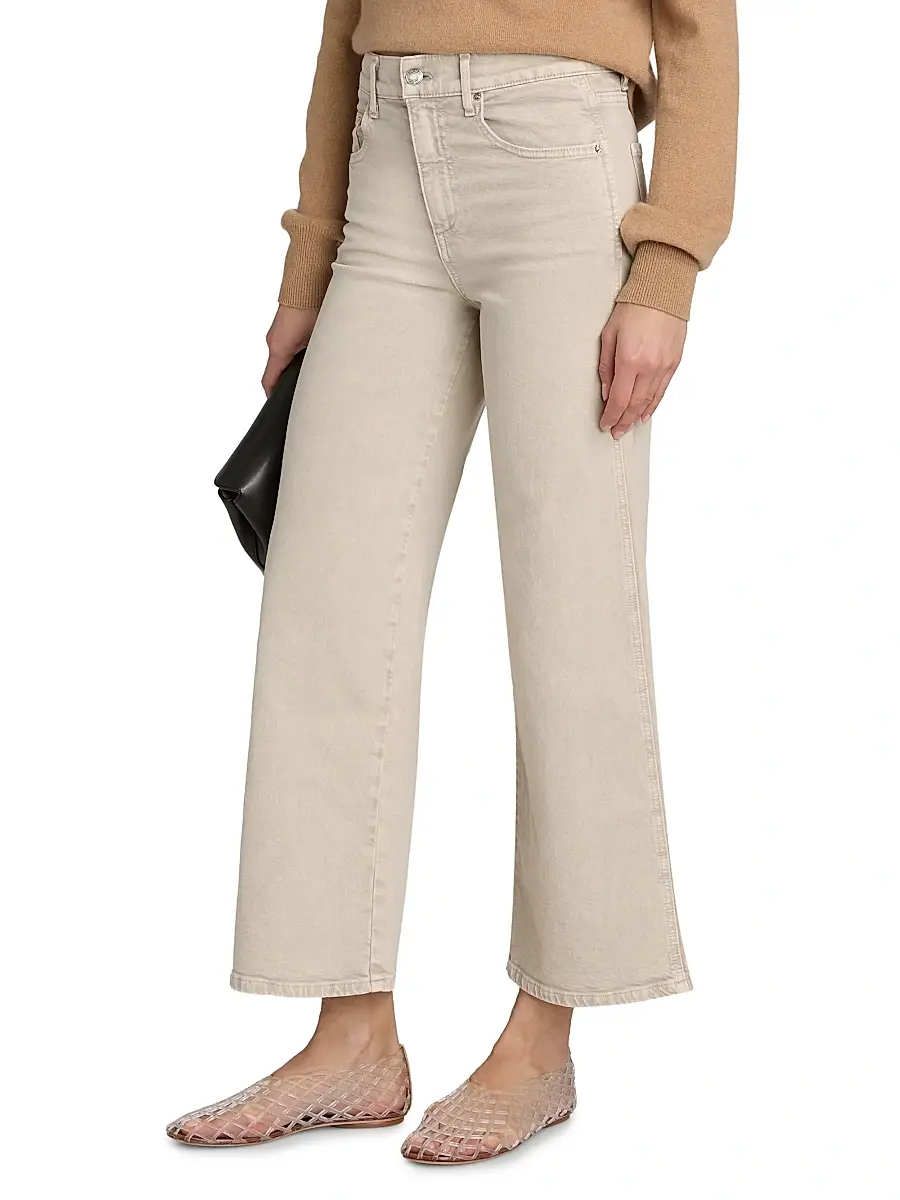 Le Jean Women's Juliette Wide-Leg Jeans | Thumbnail 4