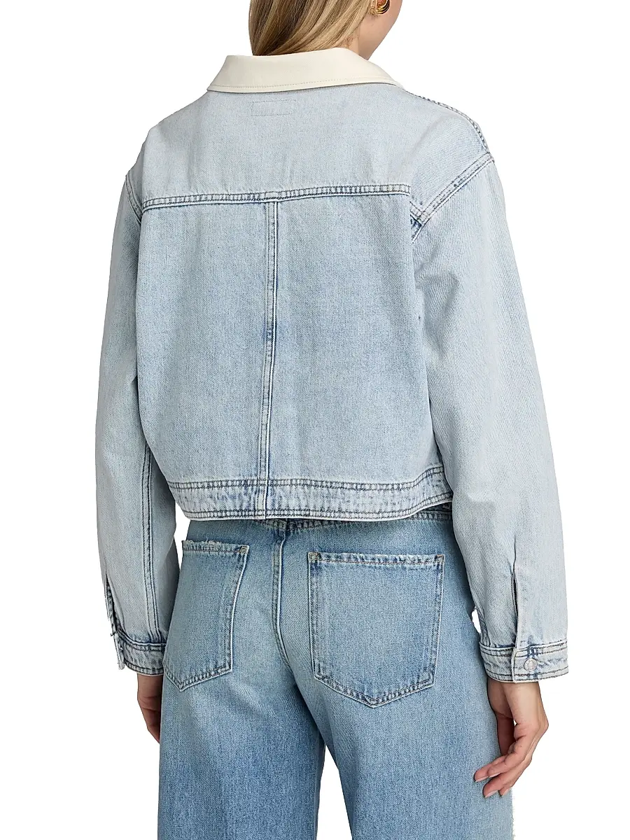Le Jean Women's Cora Denim Jacket | Thumbnail 5 Le Jean Women's Cora Denim Jacket | Thumbnail 5