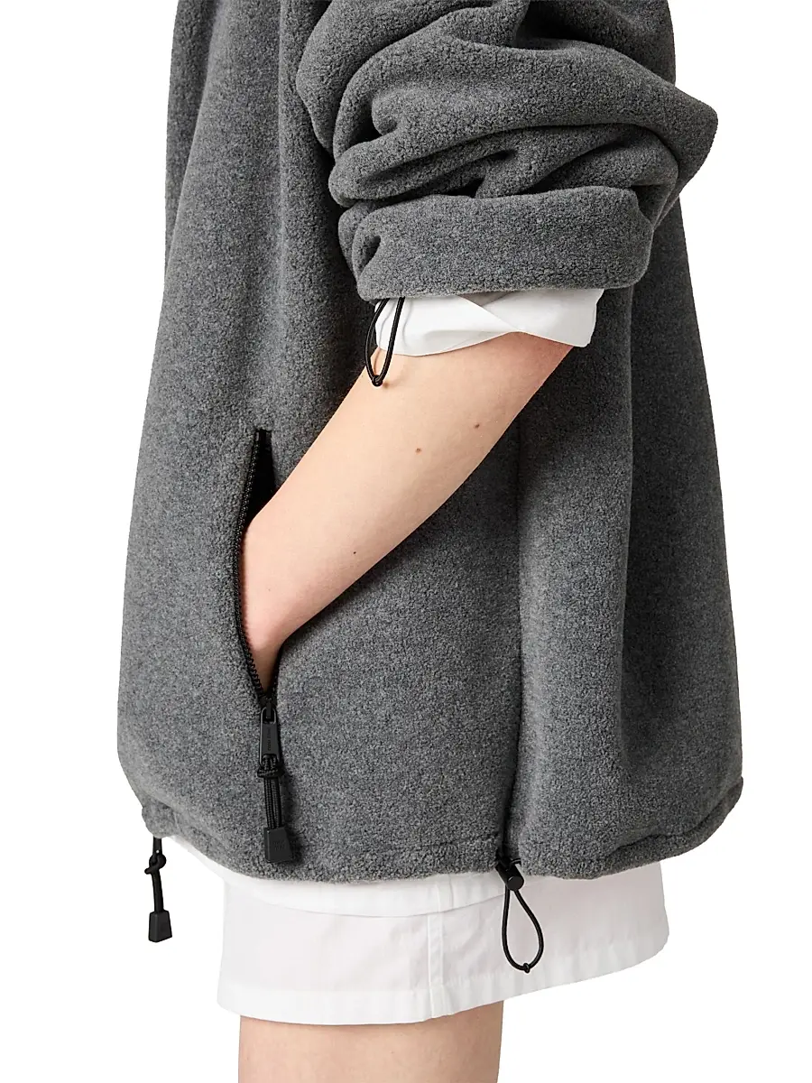 Miu Miu Women's Fleece Sweatshirt | Thumbnail 4