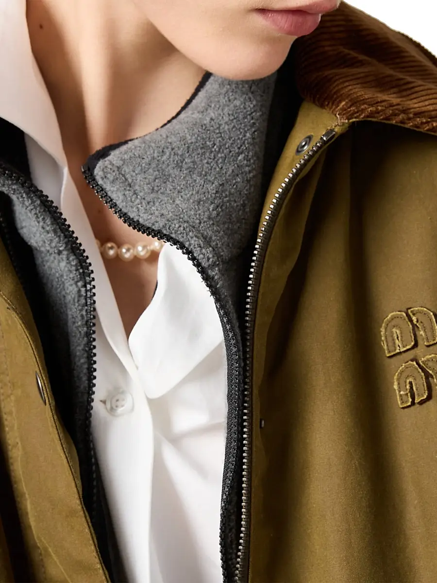 Miu Miu Women's Fleece Sweatshirt | Thumbnail 5