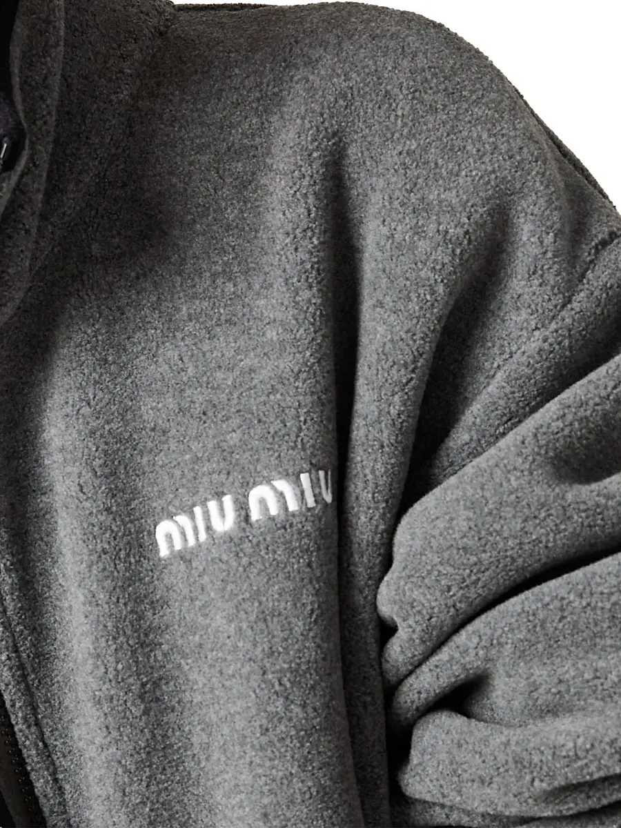Miu Miu Women's Fleece Sweatshirt | Thumbnail 6