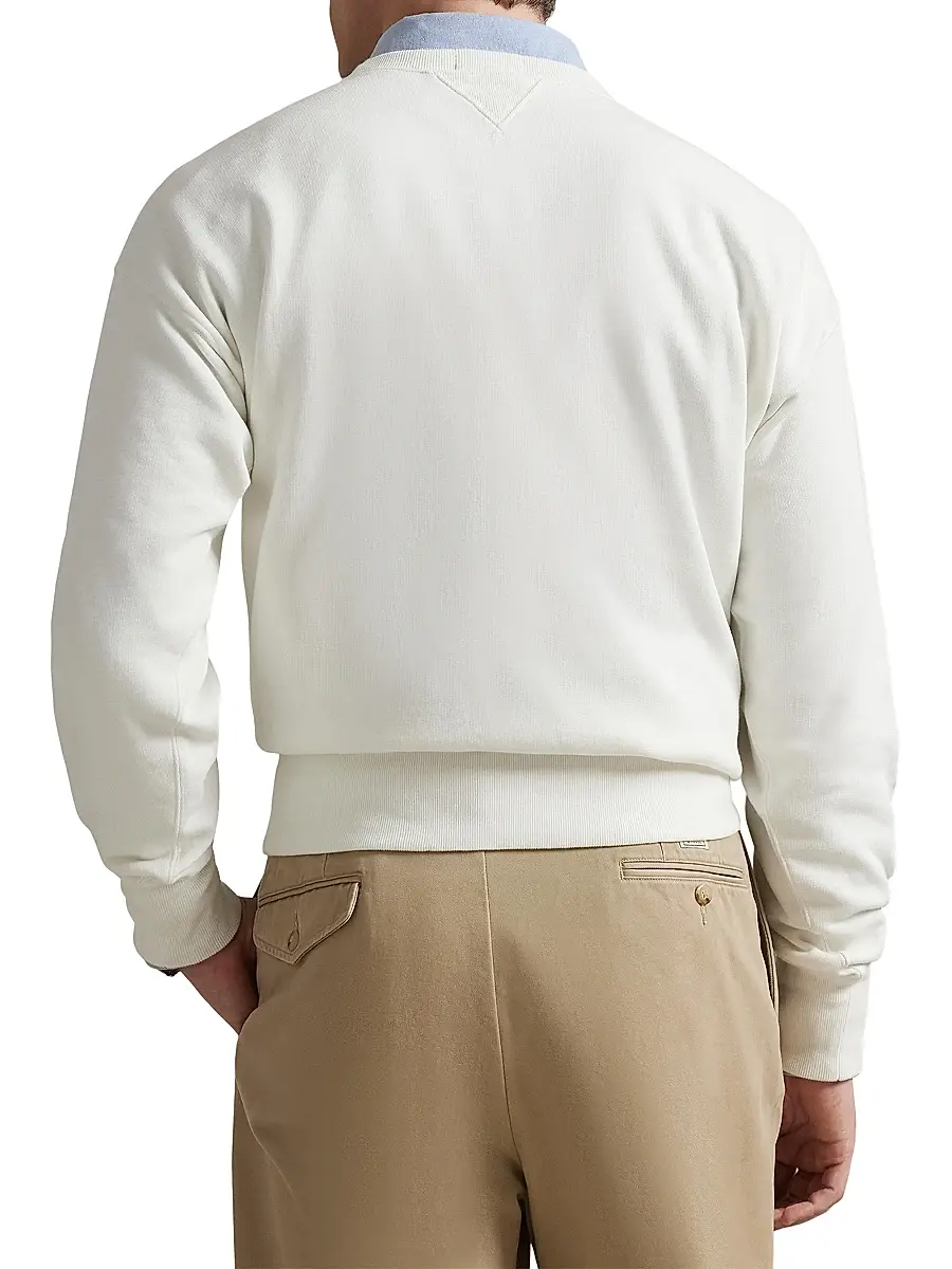 Polo Ralph Lauren Men's Vintage Fleece Cotton-Blend Sweatshirt | Thumbnail 4 Polo Ralph Lauren Men's Vintage Fleece Cotton-Blend Sweatshirt | Thumbnail 4