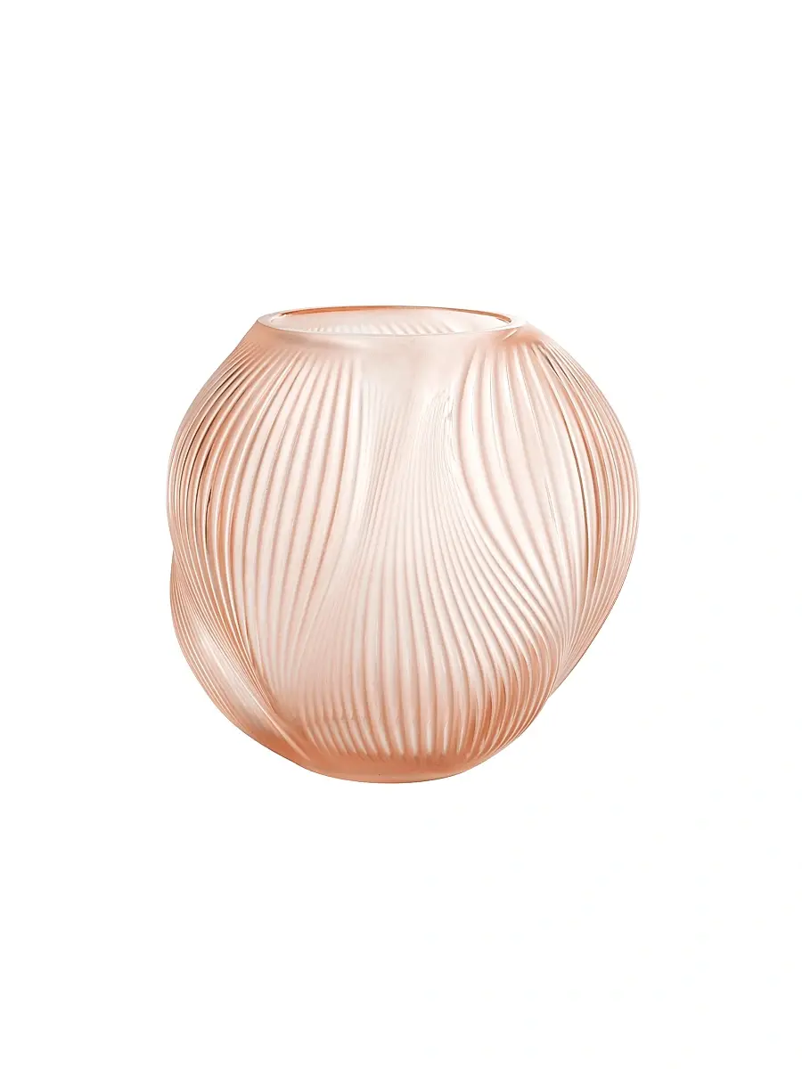 Lalique Alizé Patina Crystal Vase | Image 1 Lalique Alizé Patina Crystal Vase | Image 1