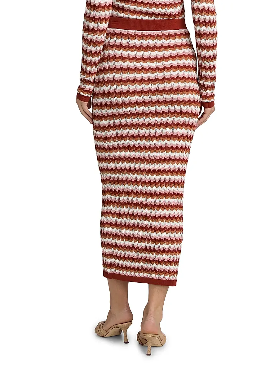 Ronny Kobo Women's Drake Knit Midi-Skirt | Thumbnail 5 Ronny Kobo Women's Drake Knit Midi-Skirt | Thumbnail 5