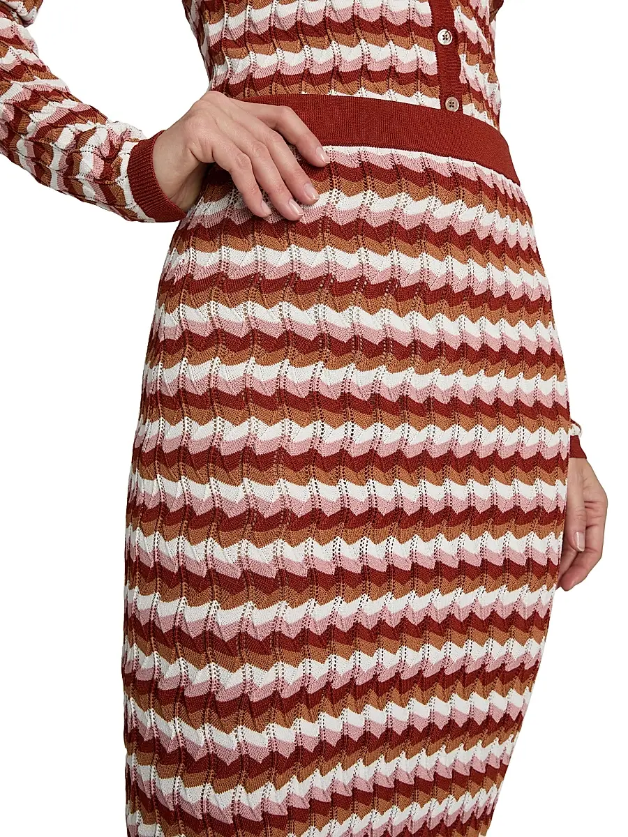 Ronny Kobo Women's Drake Knit Midi-Skirt | Thumbnail 6 Ronny Kobo Women's Drake Knit Midi-Skirt | Thumbnail 6