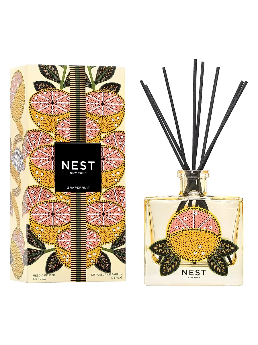 NEST New York Grapefruit Decorative Reed Diffuser