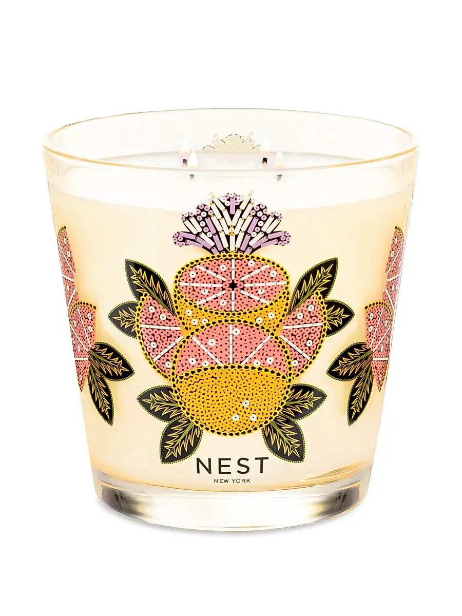 NEST New York Grapefruit Decorative Luxury 4-Wick Candle | Thumbnail 2 NEST New York Grapefruit Decorative Luxury 4-Wick Candle | Thumbnail 2