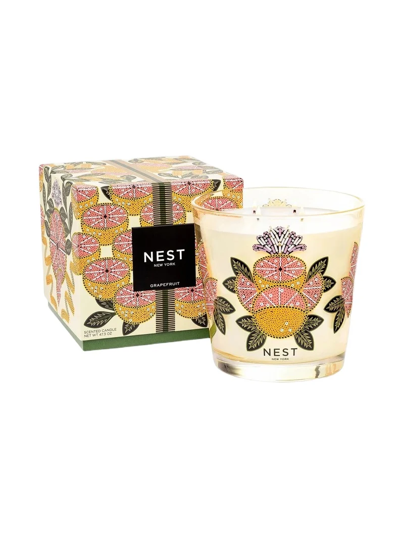 NEST New York Grapefruit Decorative Luxury 4-Wick Candle