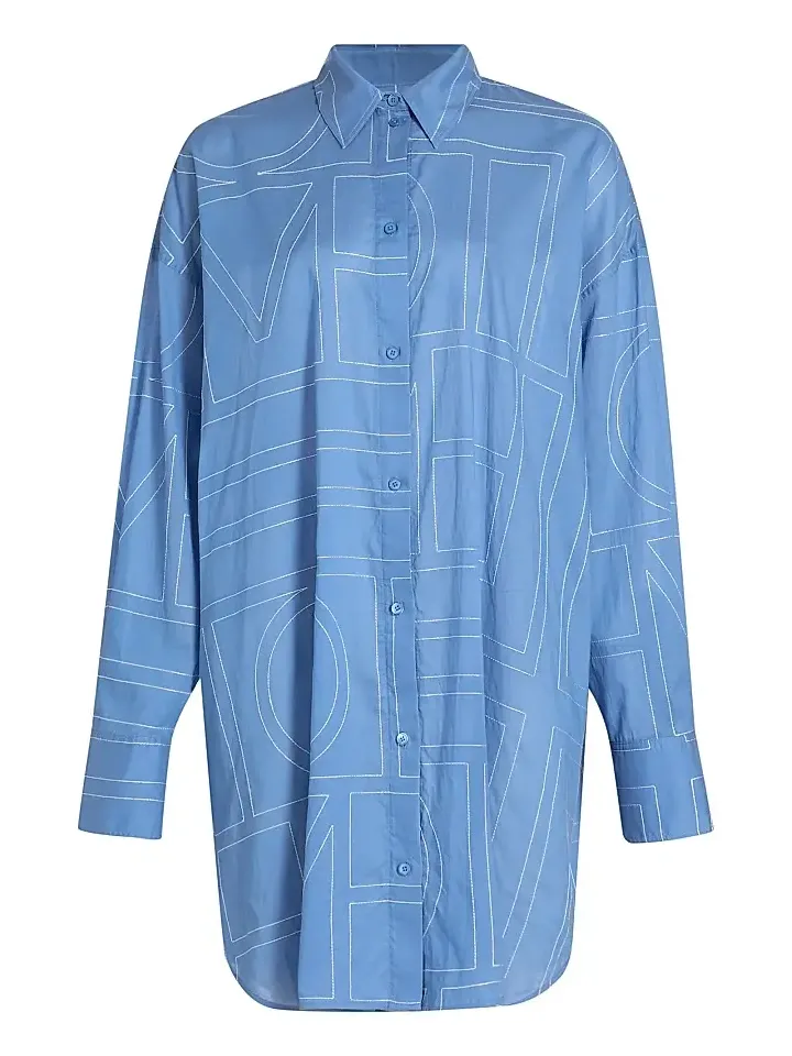 TOTEME Women's Monogram Long Summer Shirt