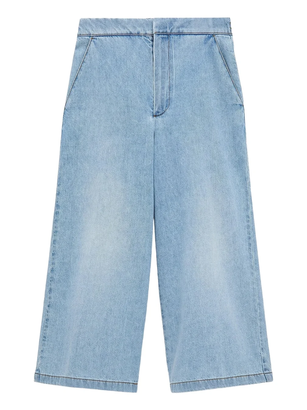 Women's x Paula's Ibiza Denim Crop Trousers Women's x Paula's Ibiza Denim Crop Trousers