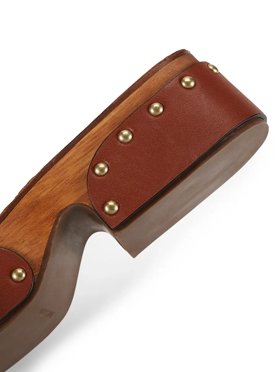 Zimmermann Women's Alight 40MM Studded Leather Platform Mules | Thumbnail 5 Zimmermann Women's Alight 40MM Studded Leather Platform Mules | Thumbnail 5