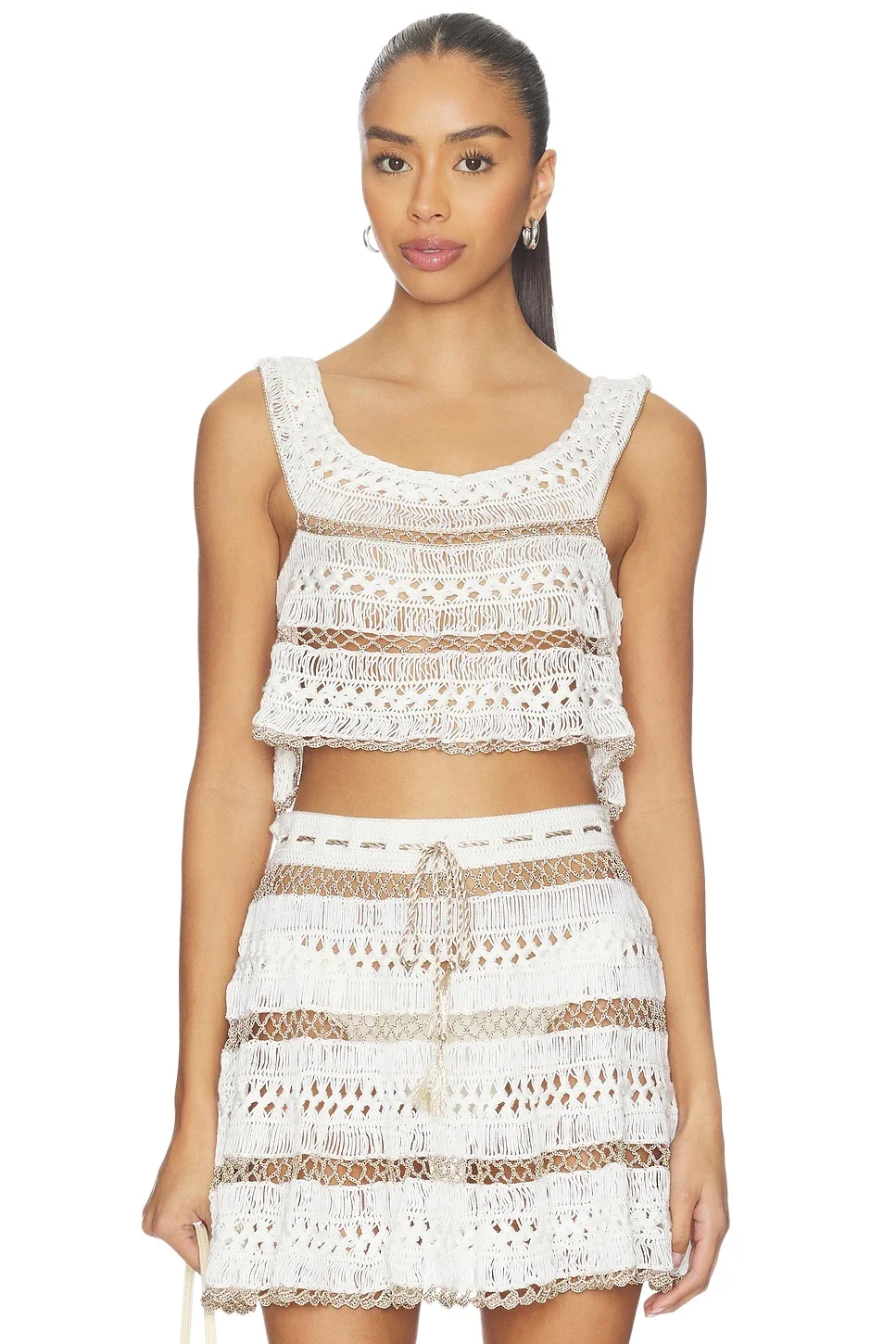 My Beachy Side Cleo Hand-crocheted Top