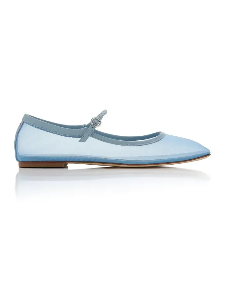 Uma Mesh Mary Jane Flats