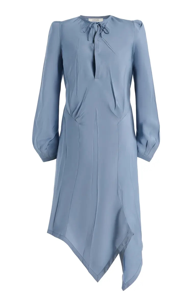 Lemaire Creased Bias Twill Midi Dress | Thumbnail 6 Lemaire Creased Bias Twill Midi Dress | Thumbnail 6