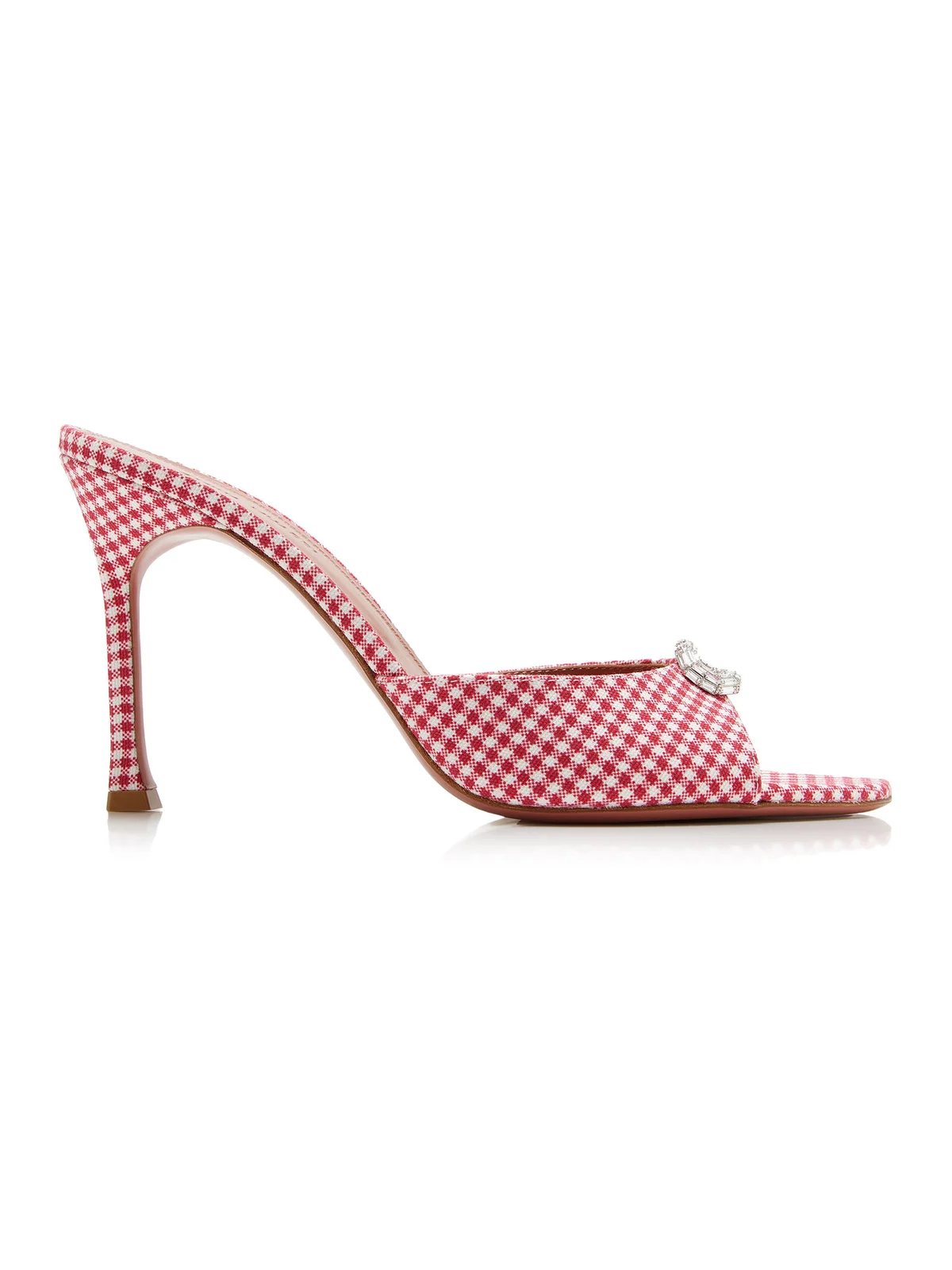 Mini Camelia Crystal Gingham Sandals