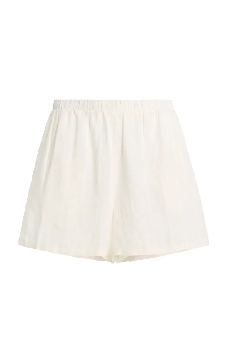 Favorite Daughter The Off Duty Linen Mini Shorts | Thumbnail 4 Favorite Daughter The Off Duty Linen Mini Shorts | Thumbnail 4
