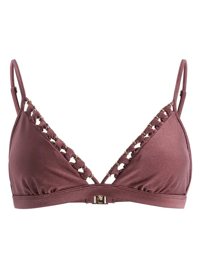 Aster Beaded Bikini Top