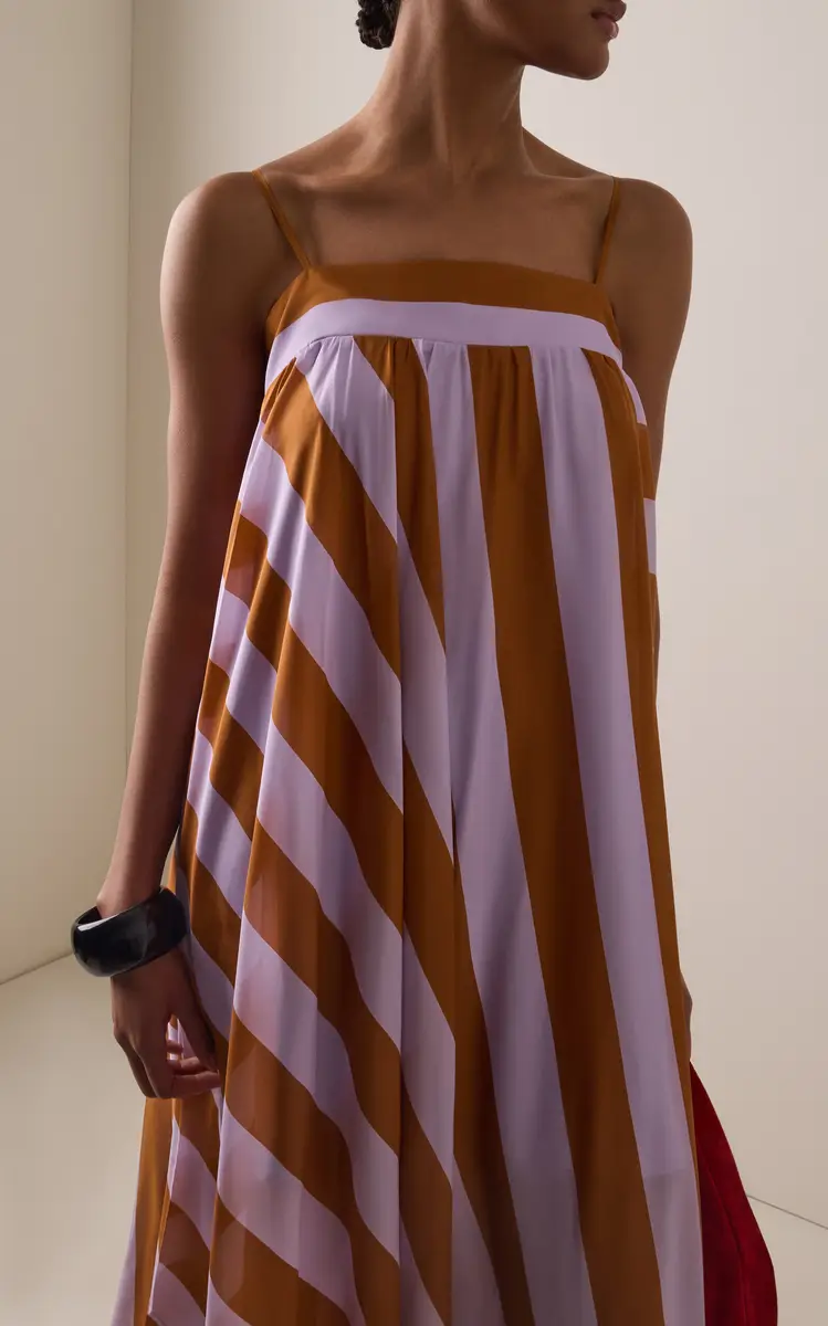 Zimmermann Indra Striped Silk Maxi Dress | Thumbnail 3