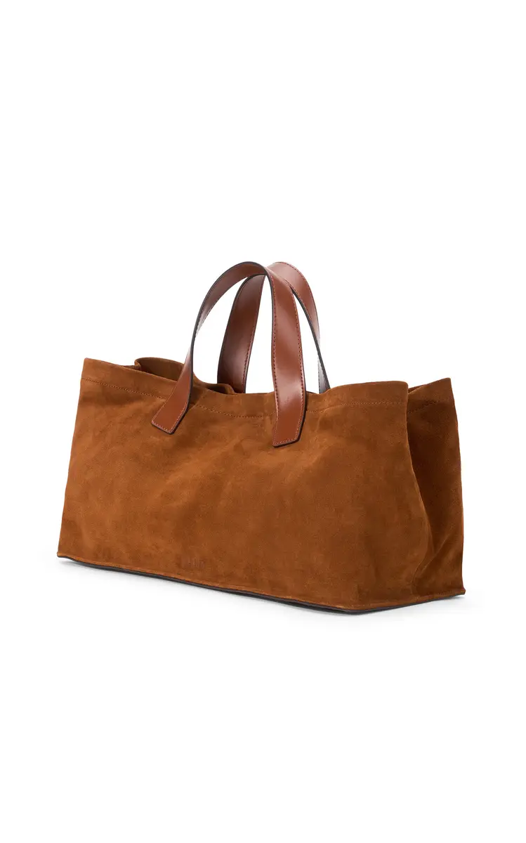 Staud Port Suede Tote Bag | Thumbnail 3 Staud Port Suede Tote Bag | Thumbnail 3