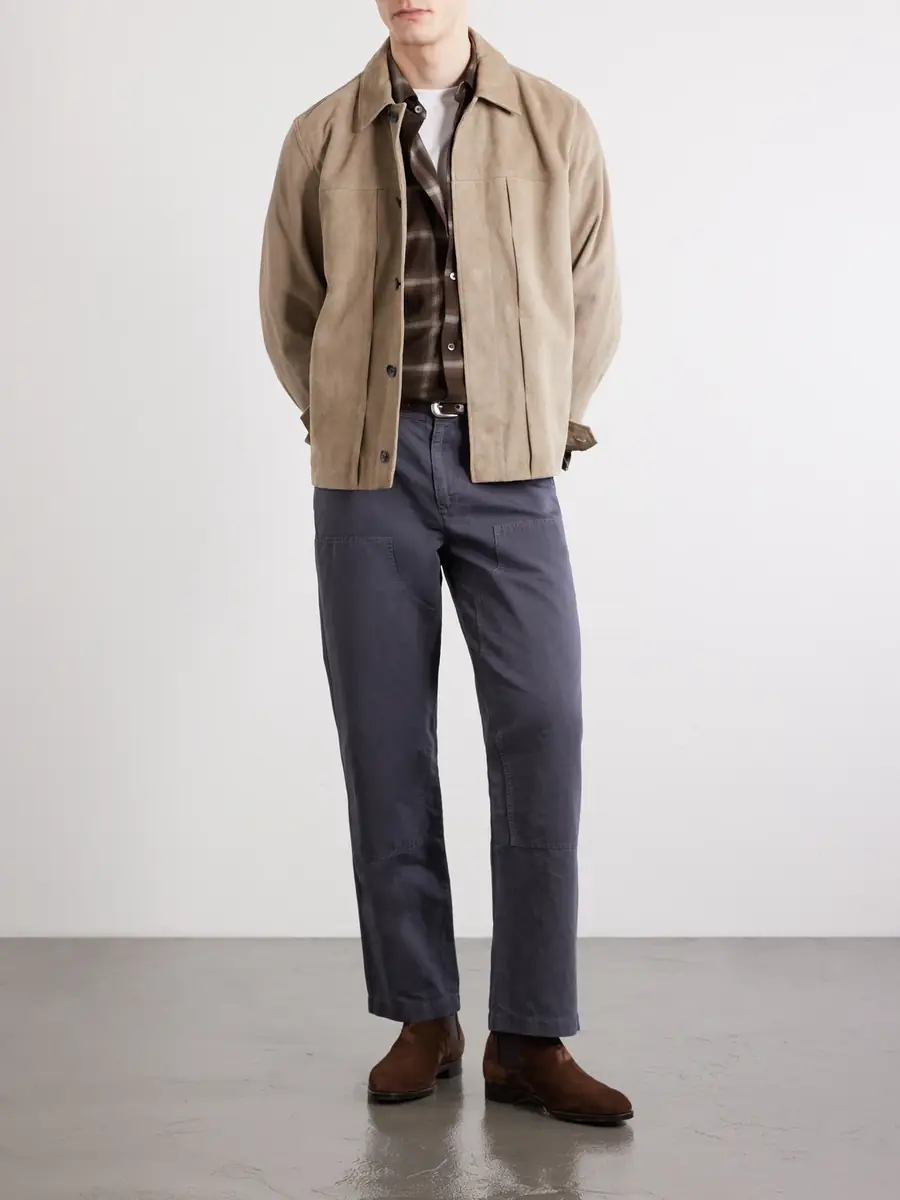 MR P. Straight-Leg Cotton and Linen-Blend Trousers - Men | Thumbnail 2 MR P. Straight-Leg Cotton and Linen-Blend Trousers - Men | Thumbnail 2