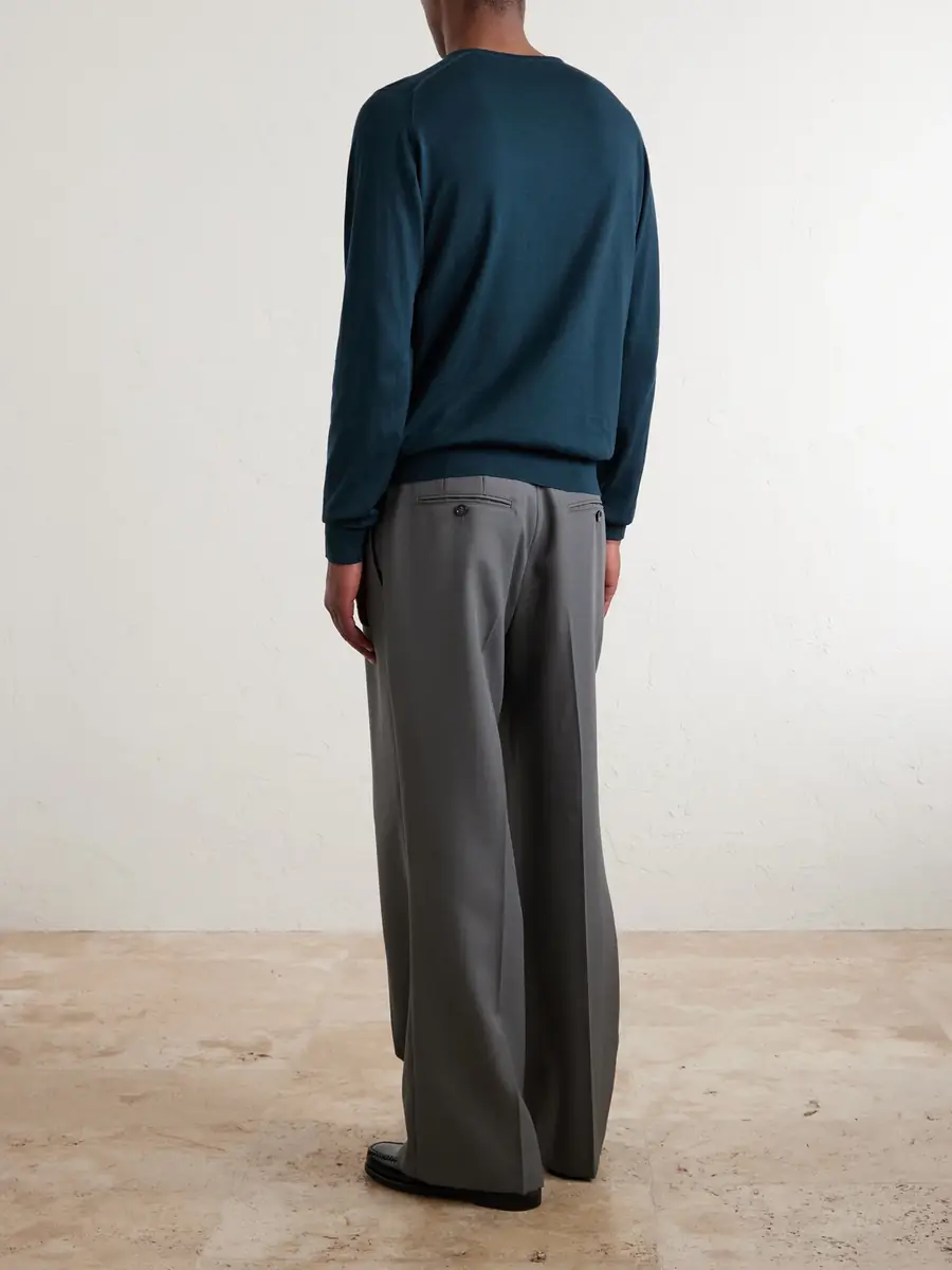 John Smedley Hatfield Sea Island Cotton Sweater - Men | Thumbnail 4