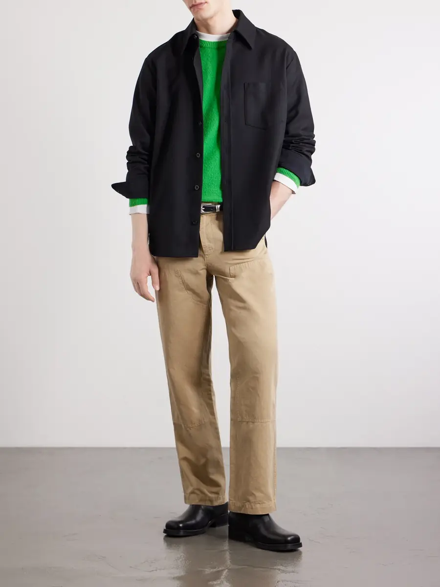 MR P. Straight-Leg Cotton and Linen-Blend Trousers - Men | Thumbnail 2 MR P. Straight-Leg Cotton and Linen-Blend Trousers - Men | Thumbnail 2