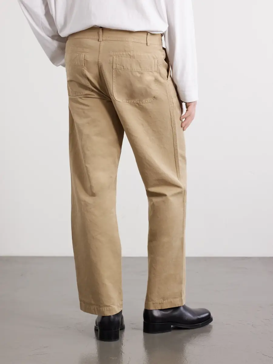 MR P. Straight-Leg Cotton and Linen-Blend Trousers - Men | Thumbnail 4 MR P. Straight-Leg Cotton and Linen-Blend Trousers - Men | Thumbnail 4