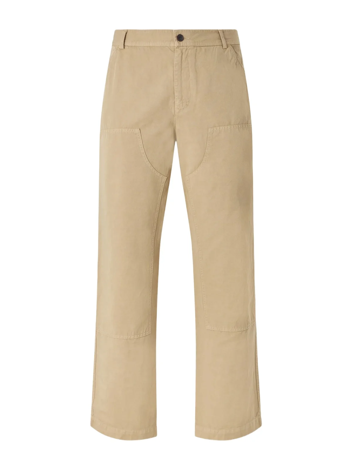 Straight-Leg Cotton and Linen-Blend Trousers - Men Straight-Leg Cotton and Linen-Blend Trousers - Men