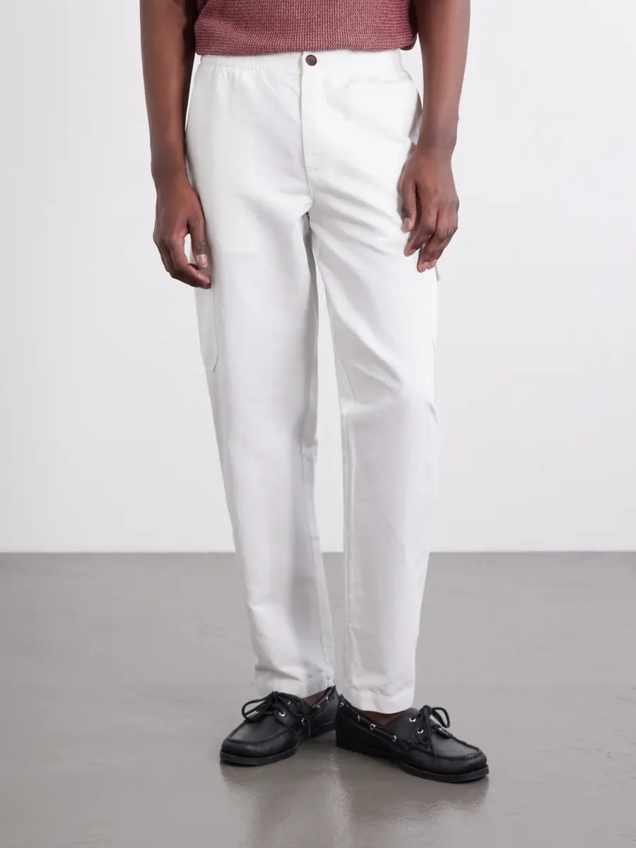 MR P. Tapered Cotton and Linen-Blend Trousers - Men | Thumbnail 3 MR P. Tapered Cotton and Linen-Blend Trousers - Men | Thumbnail 3