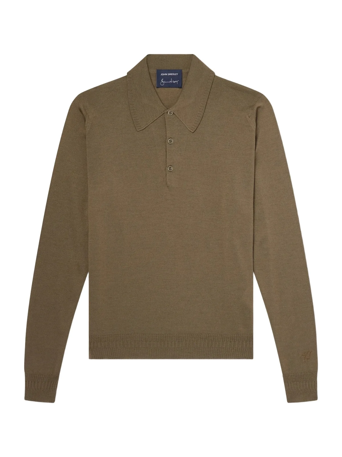 Bill Nighy Merino Wool Polo T-Shirt - Men Bill Nighy Merino Wool Polo T-Shirt - Men
