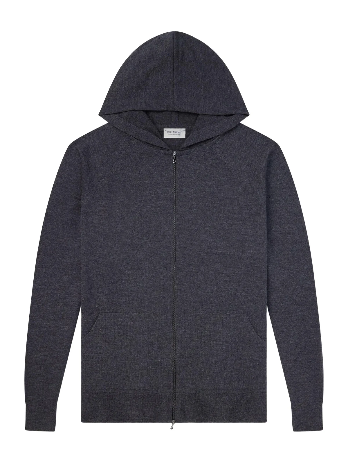 John Smedley Carty Merino Wool Zip-Up Hoodie - Men