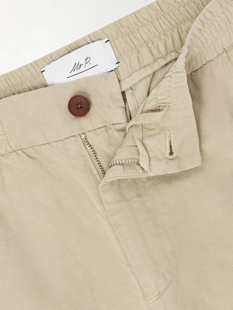 MR P. Tapered Cotton and Linen-Blend Trousers - Men | Thumbnail 6 MR P. Tapered Cotton and Linen-Blend Trousers - Men | Thumbnail 6