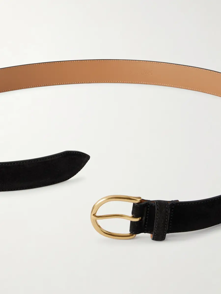MORJAS 3cm Suede Belt - Men | Thumbnail 2