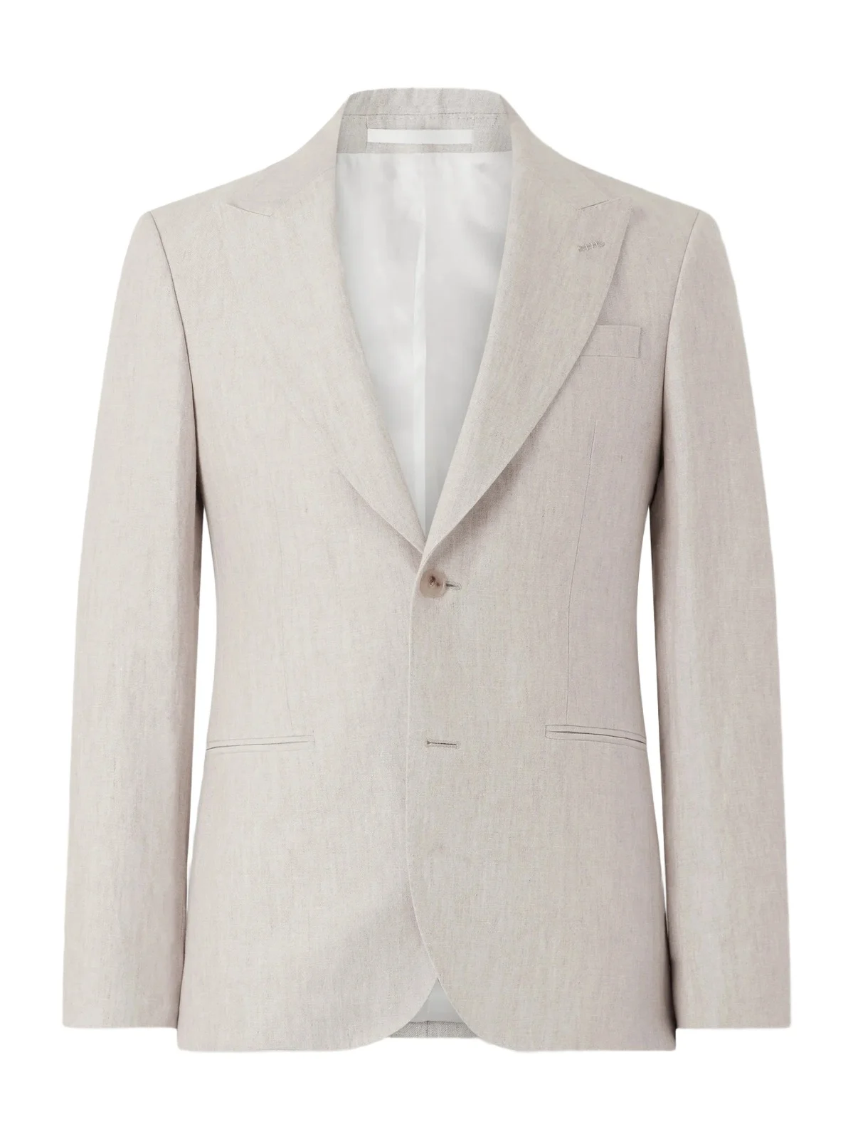 MR P. Slim-Fit Linen Tuxedo Jacket - Men