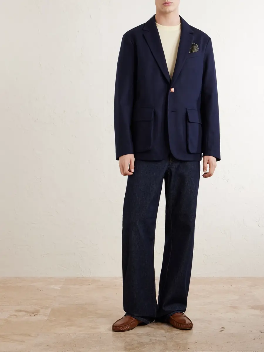 Private White V.C. The Demob Merino Wool Blazer - Men | Thumbnail 2