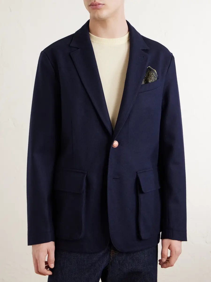 Private White V.C. The Demob Merino Wool Blazer - Men | Thumbnail 3