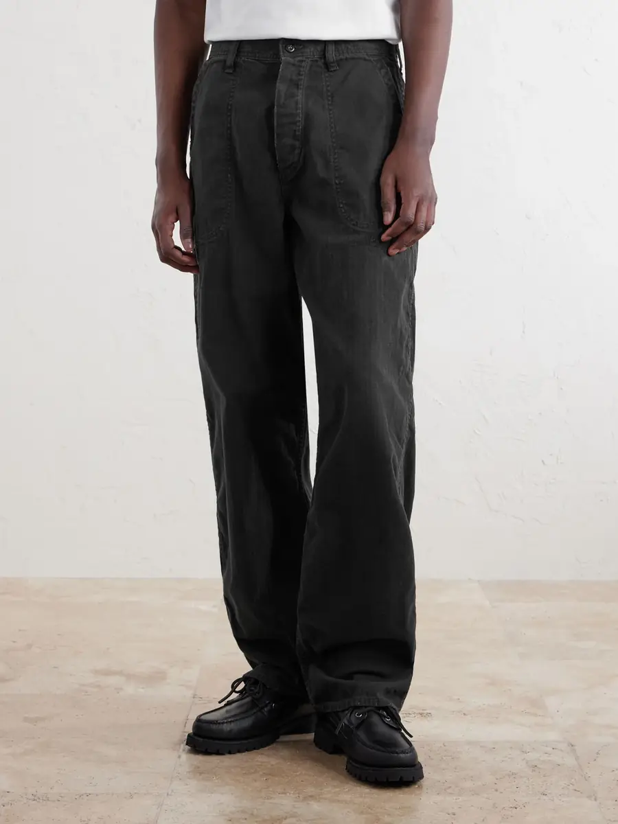 FULLCOUNT USN Seamen’s Straight-Leg Herringbone Trousers - Men | Thumbnail 3 FULLCOUNT USN Seamen’s Straight-Leg Herringbone Trousers - Men | Thumbnail 3