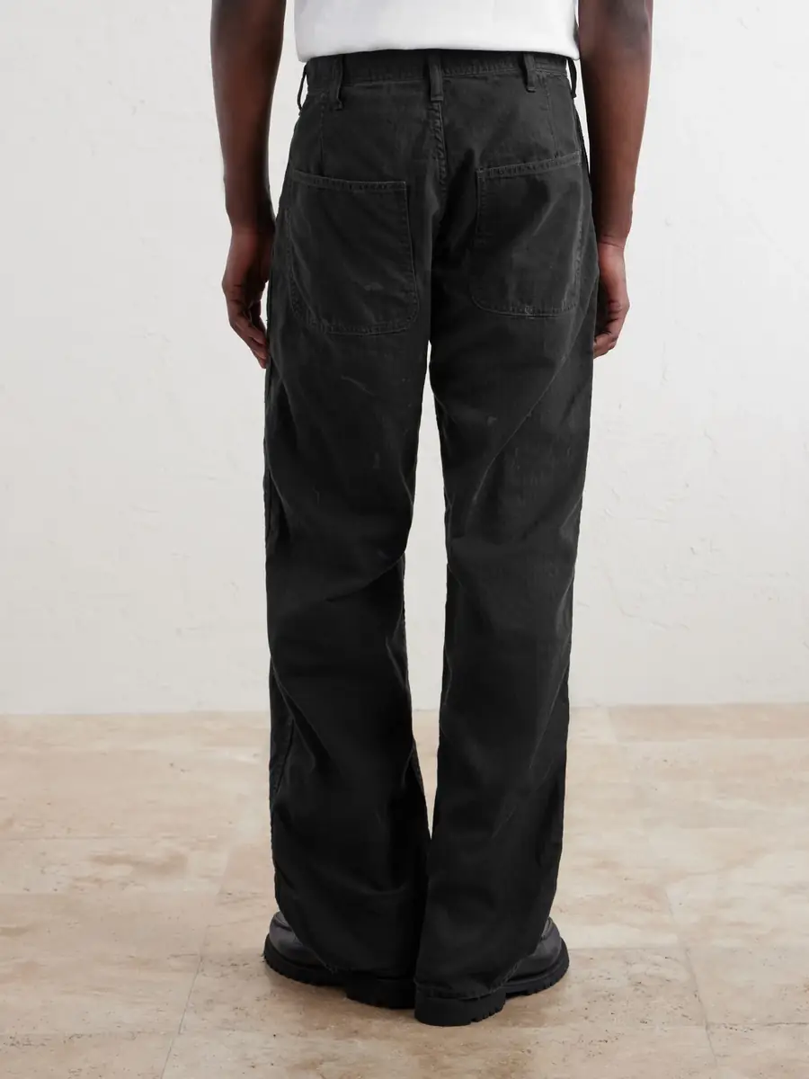 FULLCOUNT USN Seamen’s Straight-Leg Herringbone Trousers - Men | Thumbnail 4 FULLCOUNT USN Seamen’s Straight-Leg Herringbone Trousers - Men | Thumbnail 4