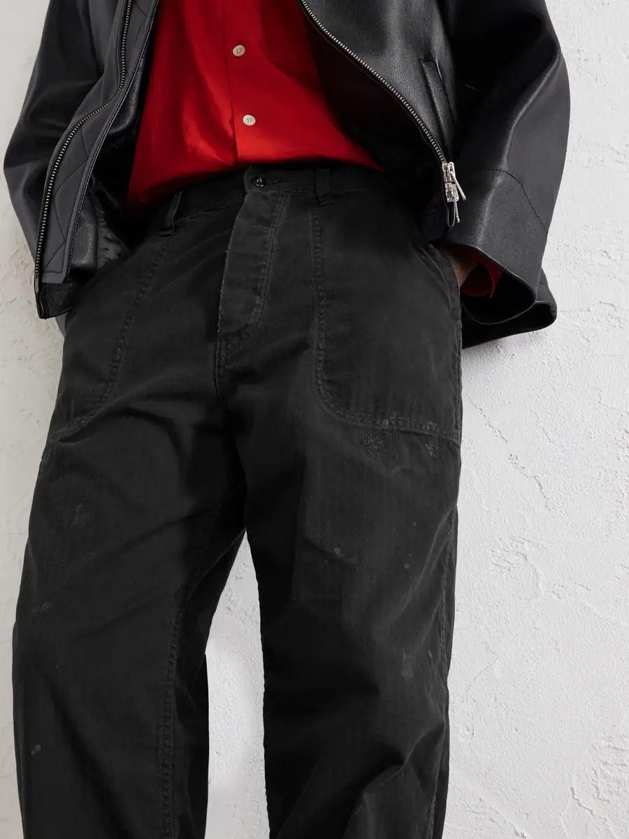 FULLCOUNT USN Seamen’s Straight-Leg Herringbone Trousers - Men | Thumbnail 6 FULLCOUNT USN Seamen’s Straight-Leg Herringbone Trousers - Men | Thumbnail 6