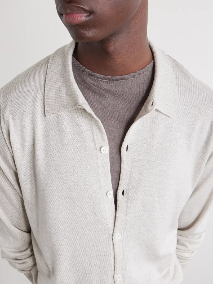 John Smedley Tibor Merino Wool Cardigan - Men | Thumbnail 5 John Smedley Tibor Merino Wool Cardigan - Men | Thumbnail 5