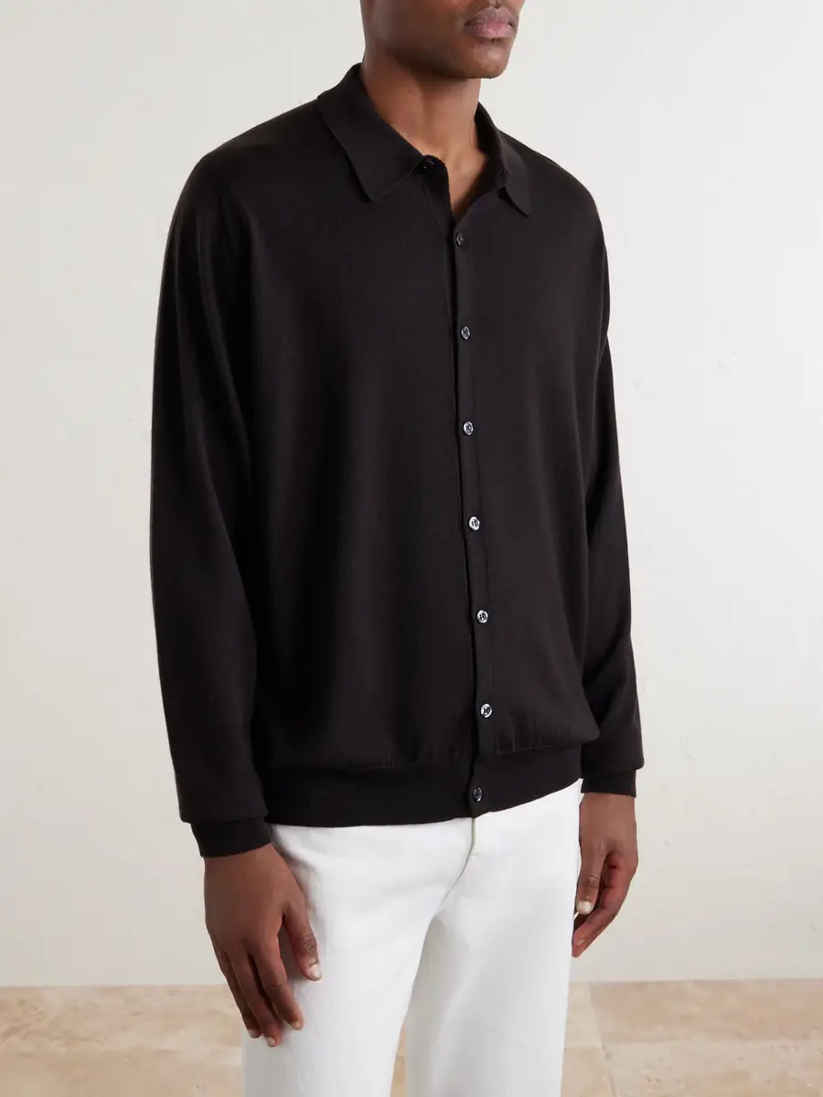 John Smedley Tibor Merino Wool Cardigan - Men | Thumbnail 3 John Smedley Tibor Merino Wool Cardigan - Men | Thumbnail 3