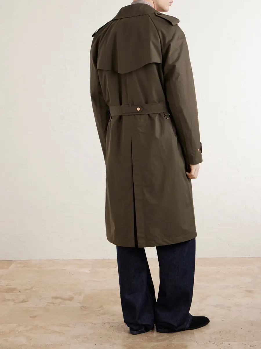Private White V.C. The Despatch Rider's Double-Breasted Belted Cotton Trench Coat - Men | Thumbnail 4