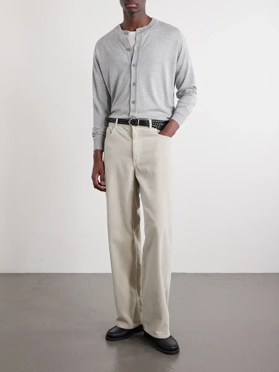 John Smedley Bill Nighy Merino Wool Cardigan - Men | Thumbnail 2 John Smedley Bill Nighy Merino Wool Cardigan - Men | Thumbnail 2