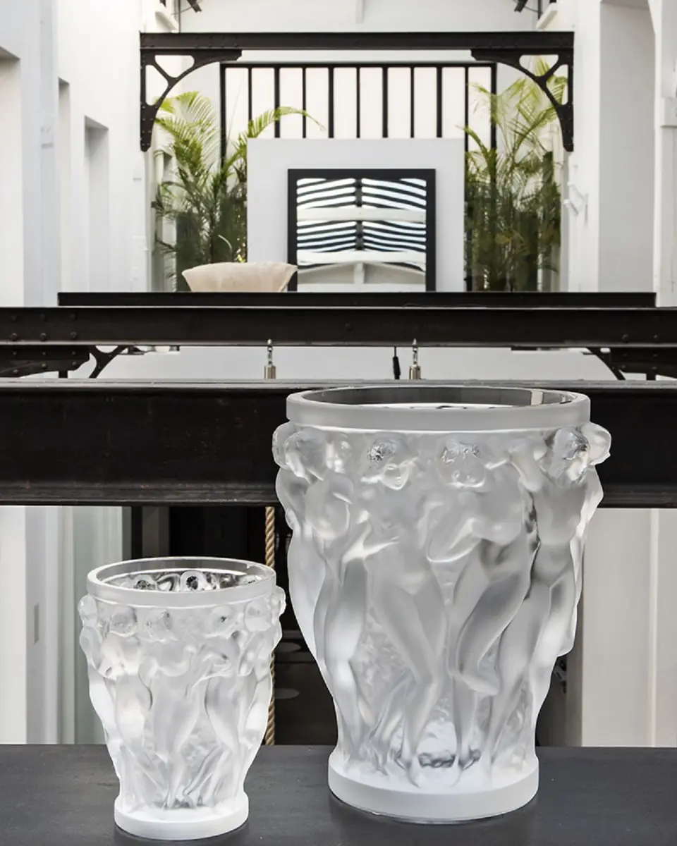 Lalique Bacchantes Clear Vase | Thumbnail 2